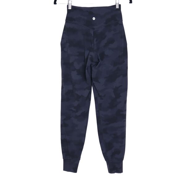 LULULEMON 28" Align Jogger Pant Heritage Camo Deep Coal Multi Active Women's 4 - Picture 2 of 7